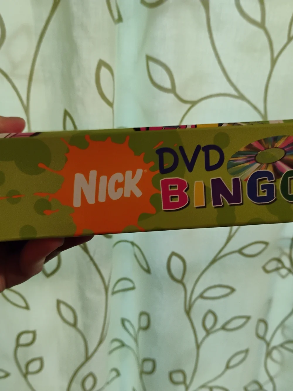 Nickelodeon DVD Bingo Game - Green, Yellow, Purple, Pink